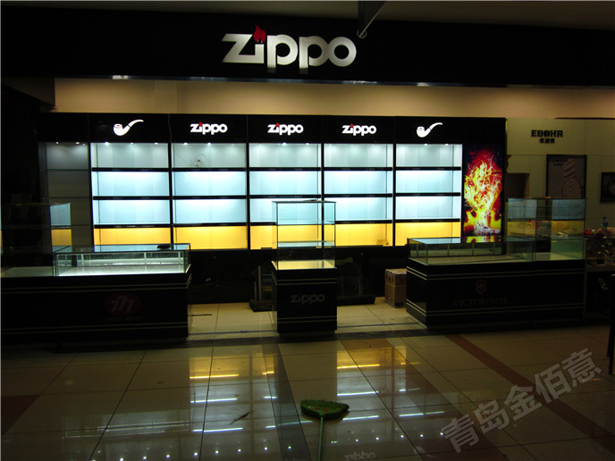 ZIPPO展柜