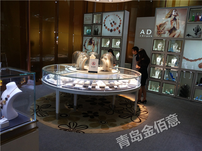 青岛金佰意珠宝展柜06