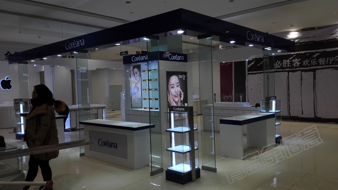 化妆品展柜定做